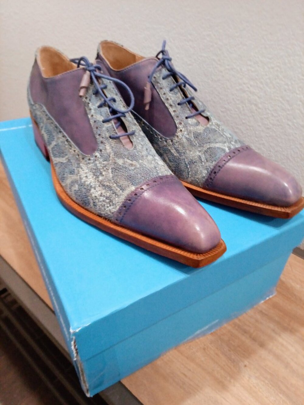 Emilio Franco Blue + Beautiful men's Shoes Size 9.5